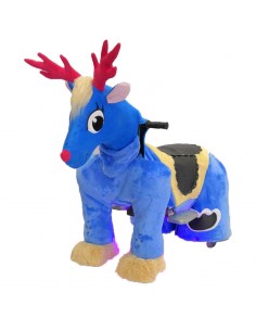 Blauw Hert Draak Dinosaur...