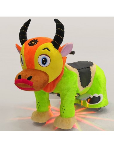 Os Gele Oranje Pluche Elektrische... Os Gele Oranje Pluche Elektrische...