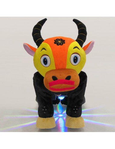 Os Gele Oranje Pluche Elektrische... Os Gele Oranje Pluche Elektrische...