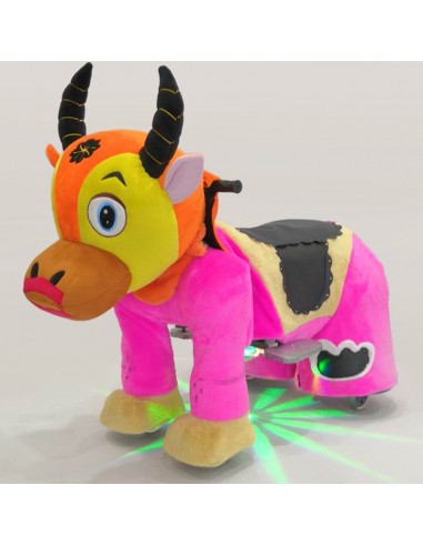 Os Gele Oranje Pluche Elektrische... Os Gele Oranje Pluche Elektrische...