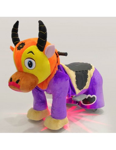 Os Gele Oranje Pluche Elektrische... Os Gele Oranje Pluche Elektrische...