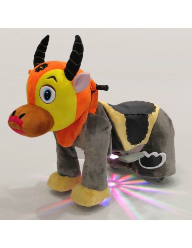 Os Gele Oranje Pluche Elektrische... Os Gele Oranje Pluche Elektrische...