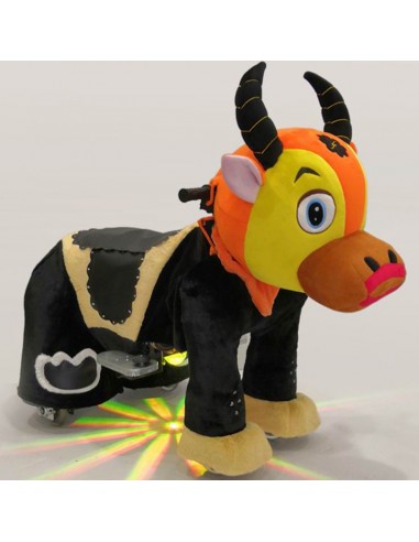 Os Gele Oranje Pluche Elektrische... Os Gele Oranje Pluche Elektrische...