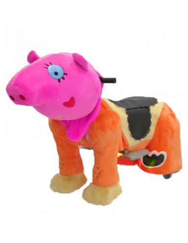 Cartoon Tekenfilm Roze Vark Pluche...