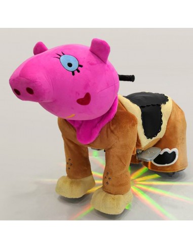 Cartoon Tekenfilm Roze Vark Pluche...