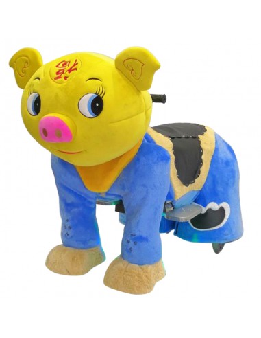 Gele Vark Pluche Elektrische Lopen... Gele Vark Pluche Elektrische Lopen...