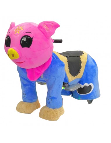 Roze Vark Pluche Elektrische Lopen... Roze Vark Pluche Elektrische Lopen...