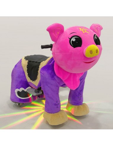 Roze Vark Pluche Elektrische Lopen... Roze Vark Pluche Elektrische Lopen...