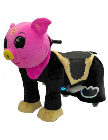 Roze Vark Pluche Elektrische Lopen... Roze Vark Pluche Elektrische Lopen...