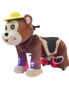 Aap met Zonnehoed Pluche...