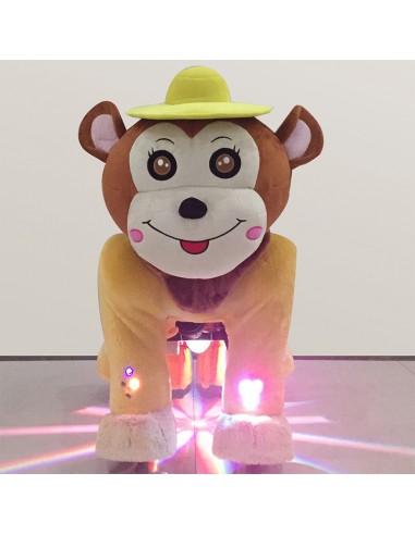 Aap met Zonnehoed Pluche Elektrische...