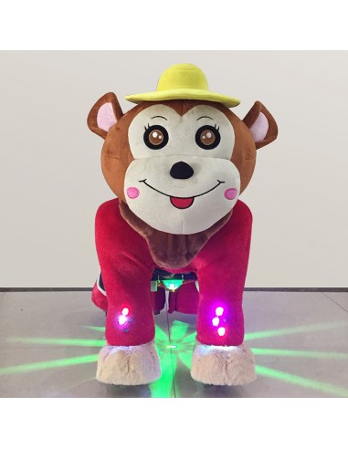 Aap met Zonnehoed Pluche Elektrische...