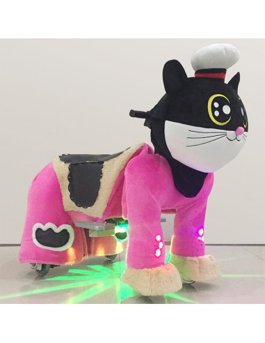 Cat with Captain Hat Plush Electric...