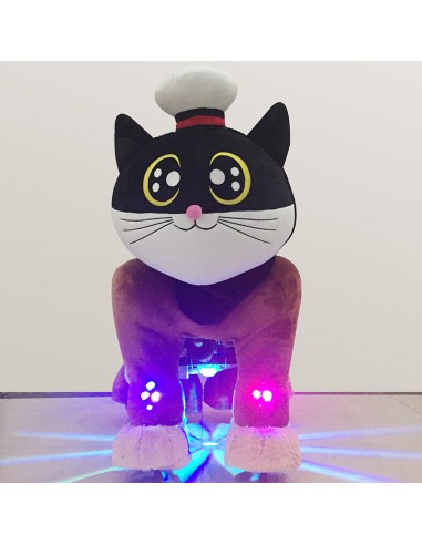Cat with Captain Hat Plush Electric...