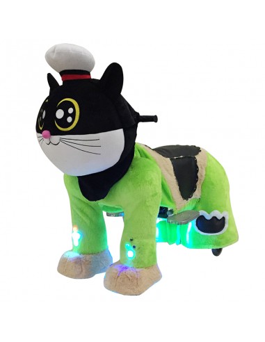 Cat with Captain Hat Plush Electric...