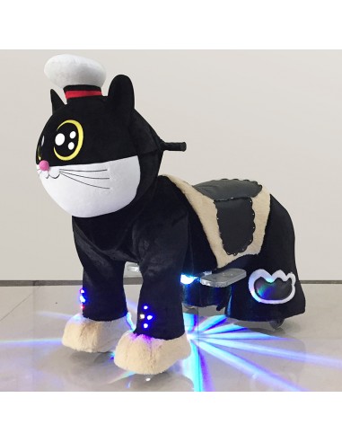 Cat with Captain Hat Plush Electric...