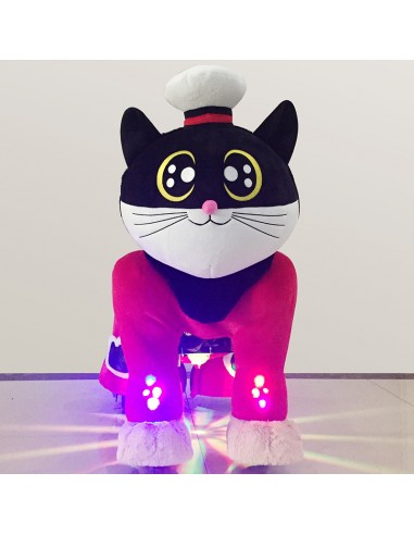 Cat with Captain Hat Plush Electric...