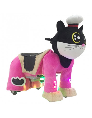 Cat with Captain Hat Plush Electric...