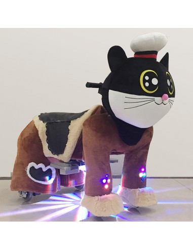 Cat with Captain Hat Plush Electric...