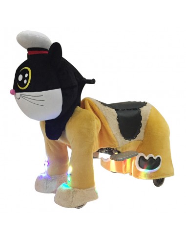 Cat with Captain Hat Plush Electric...