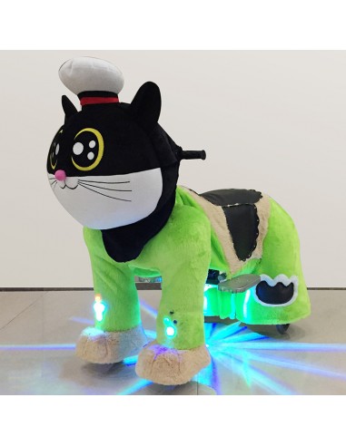 Cat with Captain Hat Plush Electric...
