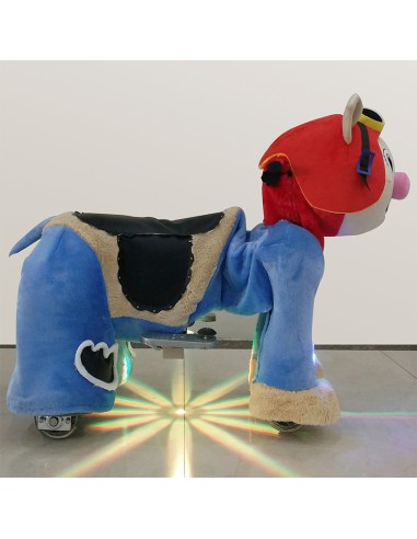 Pig Pilot Hat Plush Electric Walking...