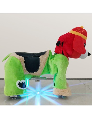 Red Festive Dog Plush Electric...