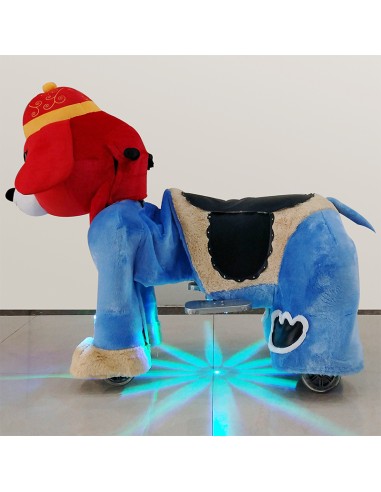 Red Festive Dog Plush Electric...