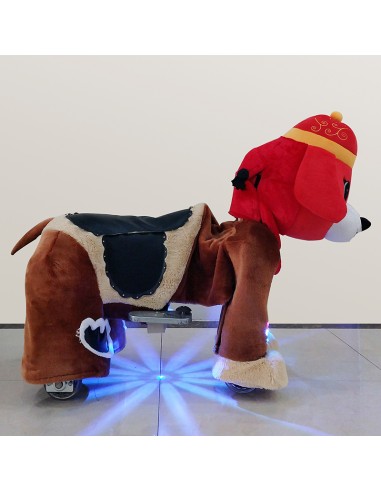 Red Festive Dog Plush Electric...