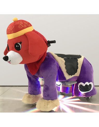 Red Festive Dog Plush Electric...