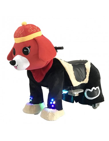 Red Festive Dog Plush Electric...