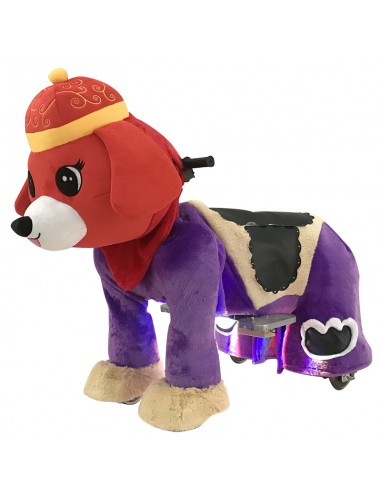 Red Festive Dog Plush Electric...