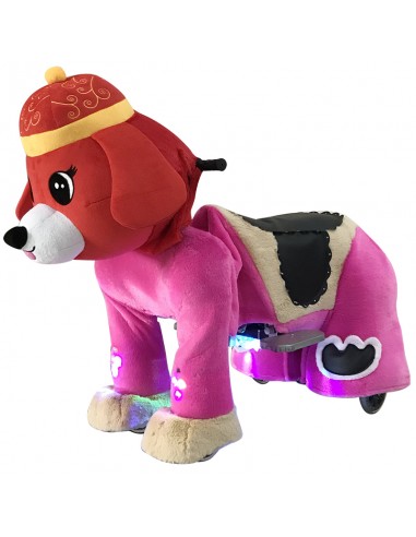 Red Festive Dog Plush Electric...