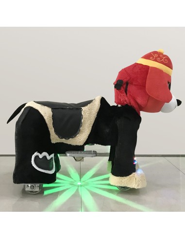 Red Festive Dog Plush Electric...