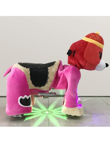 Red Festive Dog Plush Electric...