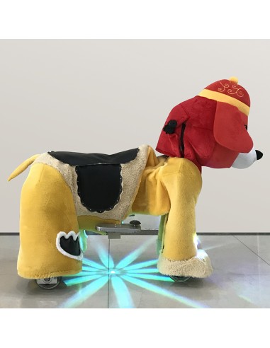 Red Festive Dog Plush Electric...