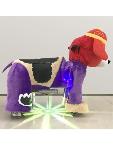 Red Festive Dog Plush Electric...