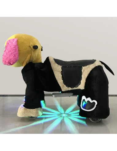 Gele en roze Hond Puppy Pluche... Gele en roze Hond Puppy Pluche...