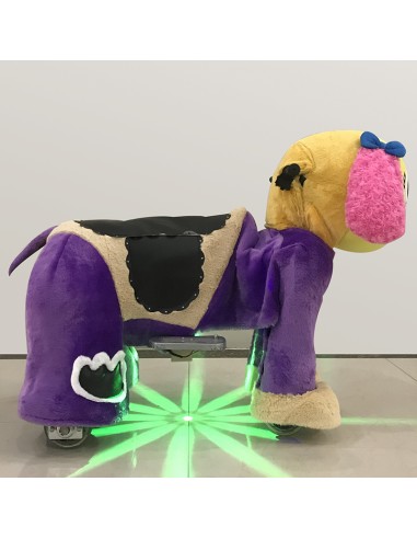 Gele en roze Hond Puppy Pluche... Gele en roze Hond Puppy Pluche...