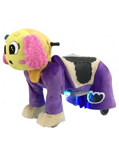 Gele en roze Hond Puppy Pluche... Gele en roze Hond Puppy Pluche...