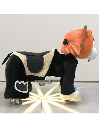 Orange Lion Plush Electric Walking...