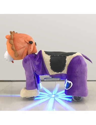 Orange Lion Plush Electric Walking...