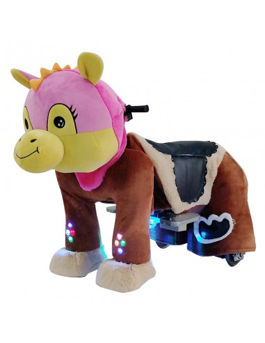 Roze Koe Dinosaur Pluche Elektrische... Roze Koe Dinosaur Pluche Elektrische...