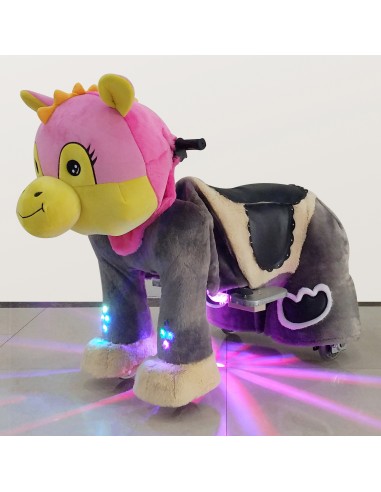 Roze Koe Dinosaur Pluche Elektrische... Roze Koe Dinosaur Pluche Elektrische...