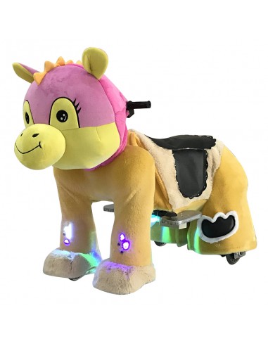 Roze Koe Dinosaur Pluche Elektrische... Roze Koe Dinosaur Pluche Elektrische...