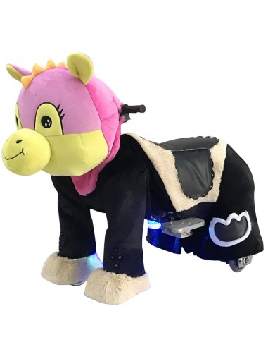 Roze Koe Dinosaur Pluche Elektrische... Roze Koe Dinosaur Pluche Elektrische...