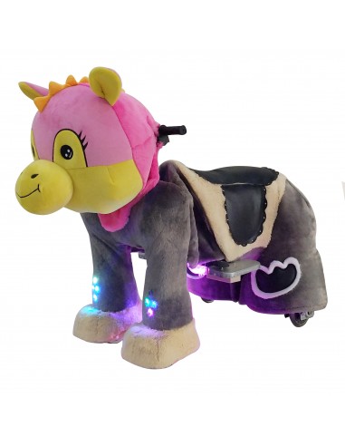 Roze Koe Dinosaur Pluche Elektrische... Roze Koe Dinosaur Pluche Elektrische...