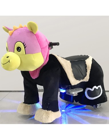 Roze Koe Dinosaur Pluche Elektrische... Roze Koe Dinosaur Pluche Elektrische...