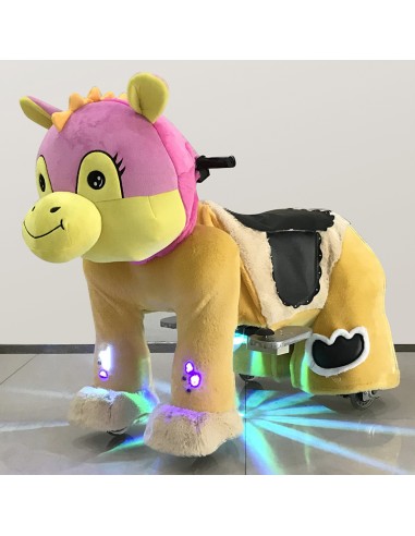 Roze Koe Dinosaur Pluche Elektrische... Roze Koe Dinosaur Pluche Elektrische...