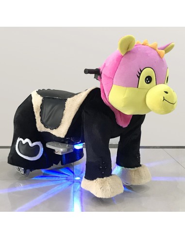 Roze Koe Dinosaur Pluche Elektrische... Roze Koe Dinosaur Pluche Elektrische...